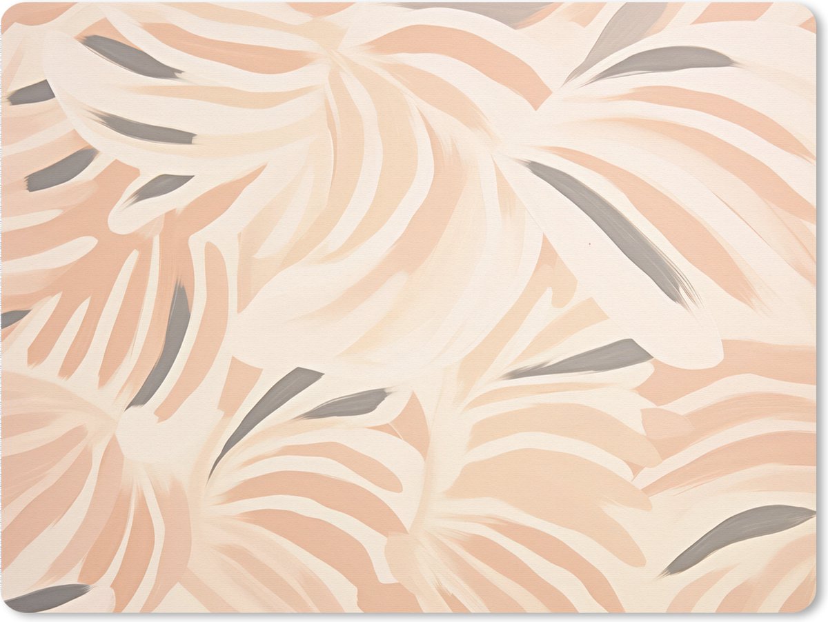 Muismat XXL 80x60 cm - Bureau onderlegger - Bureau mat Pastel - Kunst - Abstract - Bureaumat - Gaming mousepad xl - Bureaulegger groot - Computer deskmat