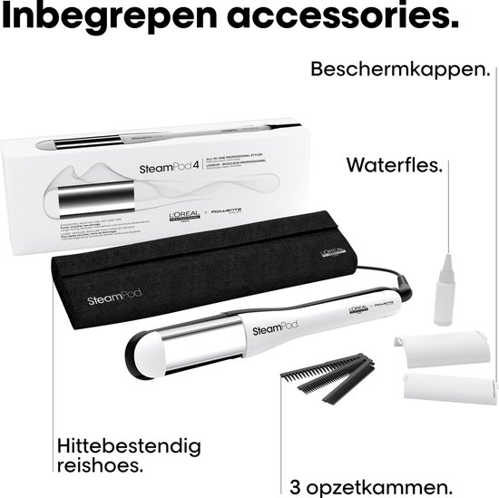 L’Oréal Professionnel Steampod 4.0 - Vierde generatie stijltang met stoomtechnologie