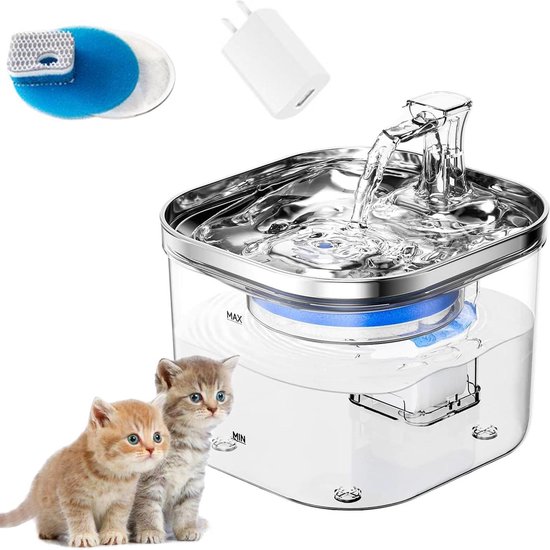 12 Verpakkingen Kattenfontein Filters voor DownyPaws DPWFP6 2,5L