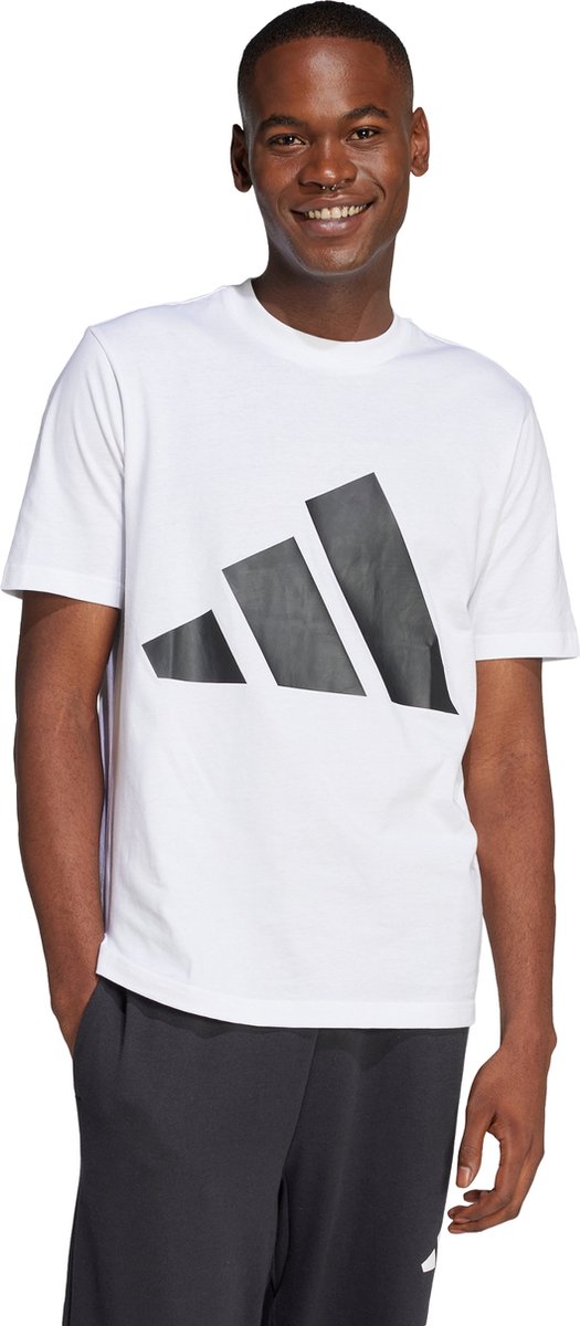 Adidas Sportswear Essentials Big Logo T-Shirt Heren Wit
