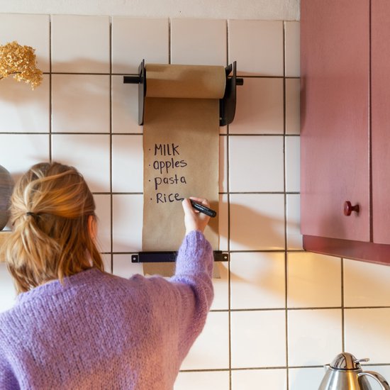 LEDR Roller de Papier Kraft M - Noir