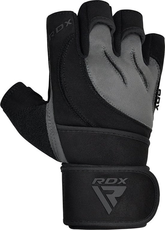 RDX Sports L4 Gants de fitness - Grijs - Taille : S