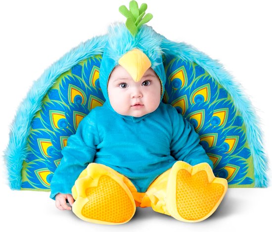 "Pauwen kostuum voor baby's - Premium - Kinderkostuums - 62/68"