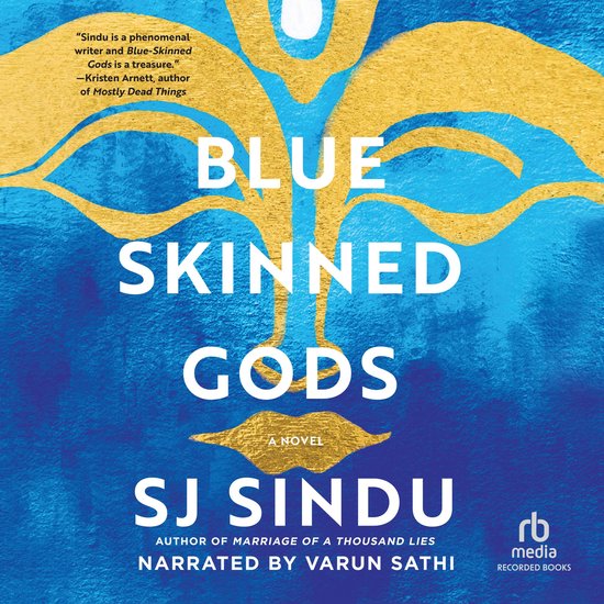 Blue-Skinned Gods - cover