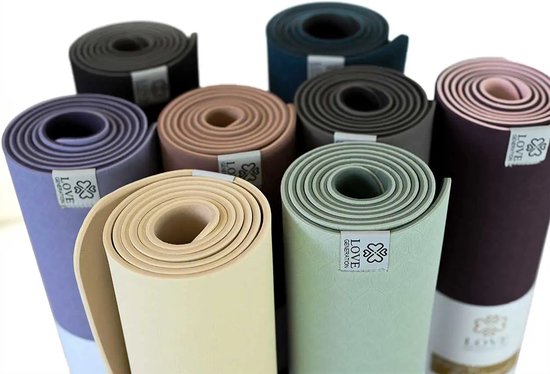 Eco Yogamat - TPE - 6mm - Beautiful Black van Avento — afbeelding 5