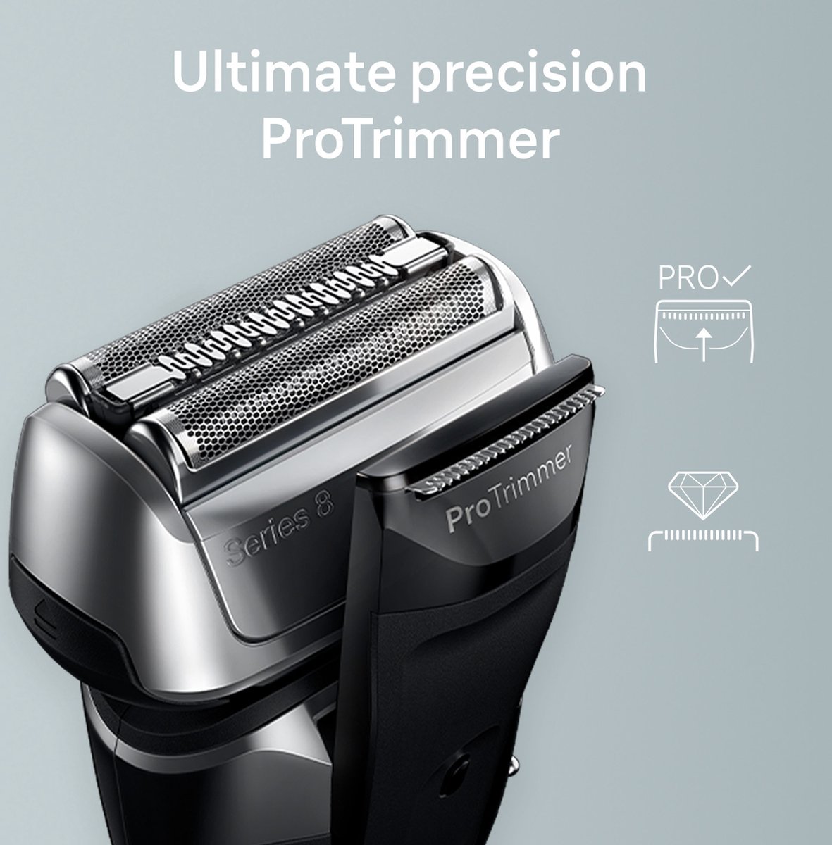 Braun Series 8 8567cc Scheerapparaat met Trimmer - afbeelding 2