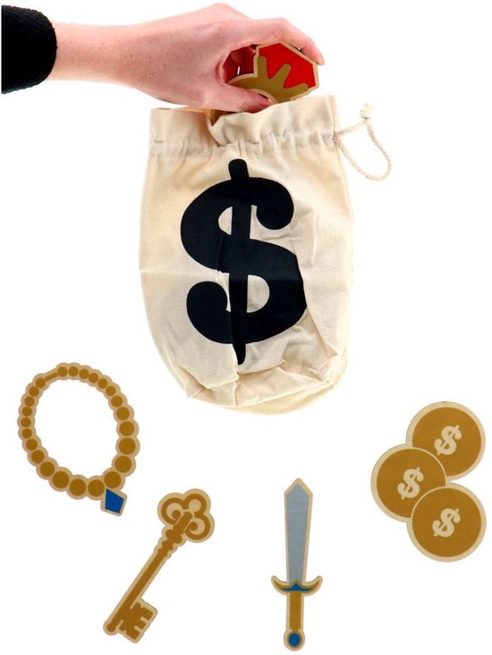 BS Toys The Thief Spel - De Dief - Buiten en Binnenspeelgoed - Educatief Speelgoed - Kinderspel - 2-10 Spelers - Speelgoed Van Het Jaar - Cadeau kind - Memory spel - Memory spelletjes - Houten speelgoed - Gezelschapspellen kinderen