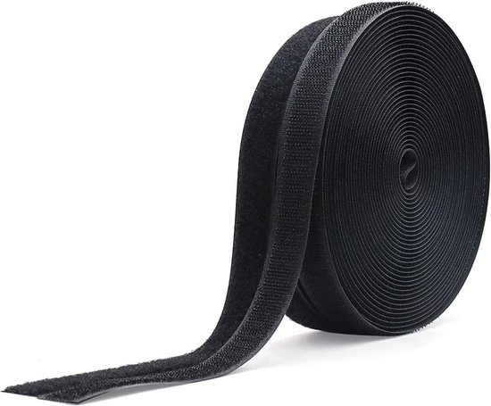 Foto: 5 m lang velcro sluiting voor stof naaien haak en lus tape 20 mm breed velcro strips met klittenband reistafel voor kinderen