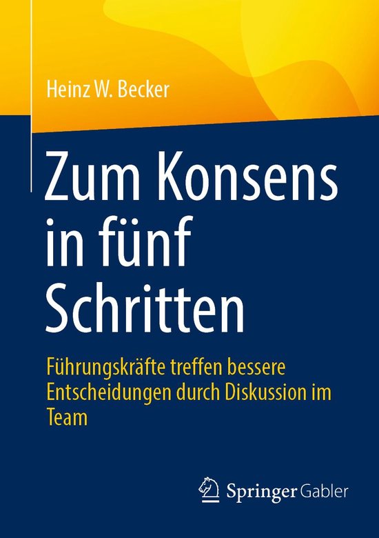 Zum Konsens in fünf Schritten - cover