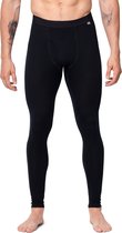DANISH ENDURANCE Thermo Leggings - Heren - met Gulp - Merino Wol - Zwart - Maat XXL