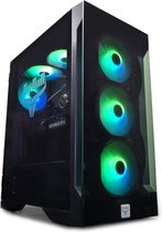 PC de jeu BitBull i5 14600K 14 Core – GeForce RTX 4070 SUPER – Refroidissement liquide – 5,3 GHz TURBO – 2 To Samsung Pro 990 M2 SSD – 32 Go de RAM DDR5 RGB – WiFi 6E|Bluetooth 5.3 - Windows 11 Professionnel