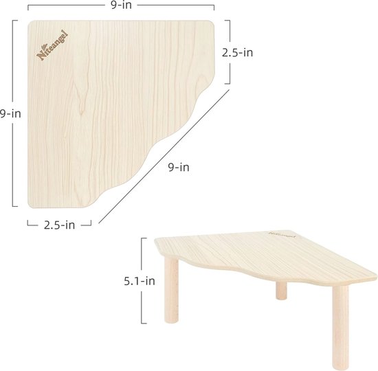 Houten speelgoed voor hamsters - 7 stuks doe-het-zelf kauwspeelgoed