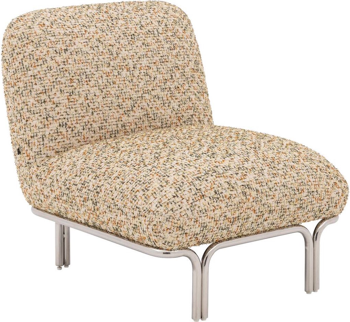 Goossens Fauteuil Kena - Dubbel Geweven - Wit