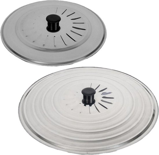 Jubileumspecial: Koester Haar met een Le Creuset Magnetik Deksel Voor Koekenpan ø 30 Cm Rvs van