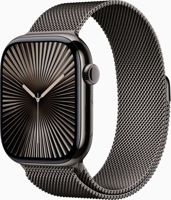 Apple Watch Series 10 Sporthorloge 46mm Slate Titanium Case - Apple - €749,00