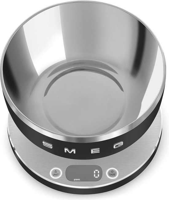 SMEG KSC01BLMWW - Digitale Keukenweegschaal - Mat Zwart - Collezione van Merkloos — afbeelding 2