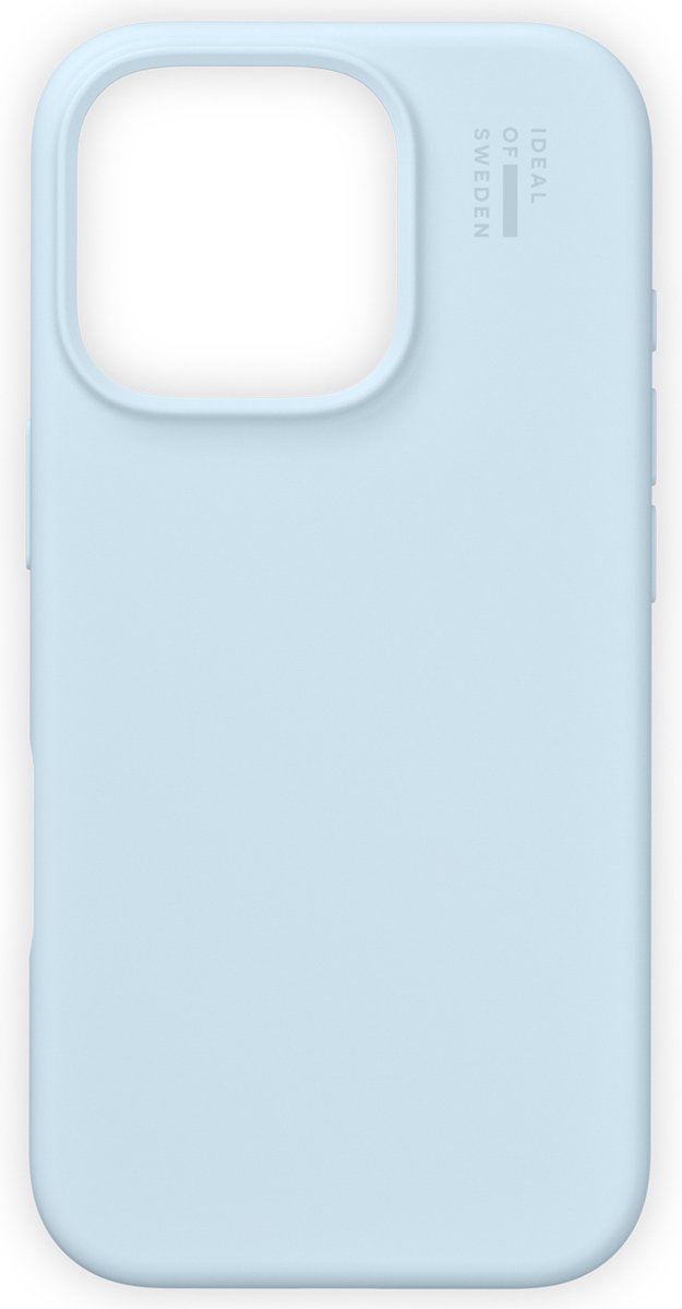 iDeal of Sweden Silicone Case geschikt voor Apple iPhone 16 Pro Max - Lichtblauw