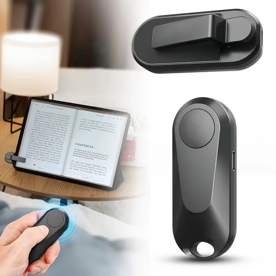 Foto: E reader draadloze paginadraaier op afstand afstandsbediening accessoires bladzijde omslaan remote kobo kindle tablets bladomslag voor ipad iphone smartphone tablets