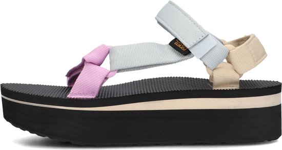 Teva W Flatform Universal Sandales 1008844-UNW, Femme, Multicolore, Sandales pour femmes, taille: 37