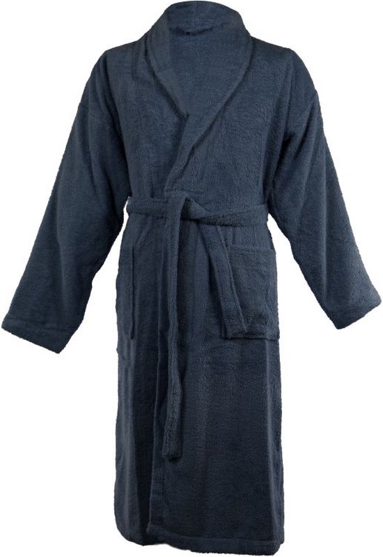 Foto: Spiderman badjas fleece kamerjas ochtendjas duster blauw maat 98 cm 3 jaar