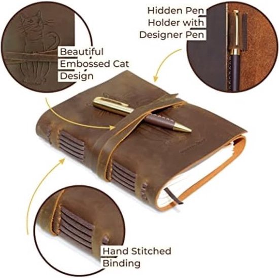 A5 PU-lederen notitieboek, navulbaar, ronde ringband (met 6 ringen) voor A5-vulpapier, reisdagboek, cover met visitekaartjesvak, schrijfdagboek met magnetische gesp A5 PU-lederen notitieboek, navulbaar, ronde ringband (met 6 ringen) voor A5-vulpapier, reisdagboek, cover met visitekaartjesvak, schrijfdagboek met magnetische gesp