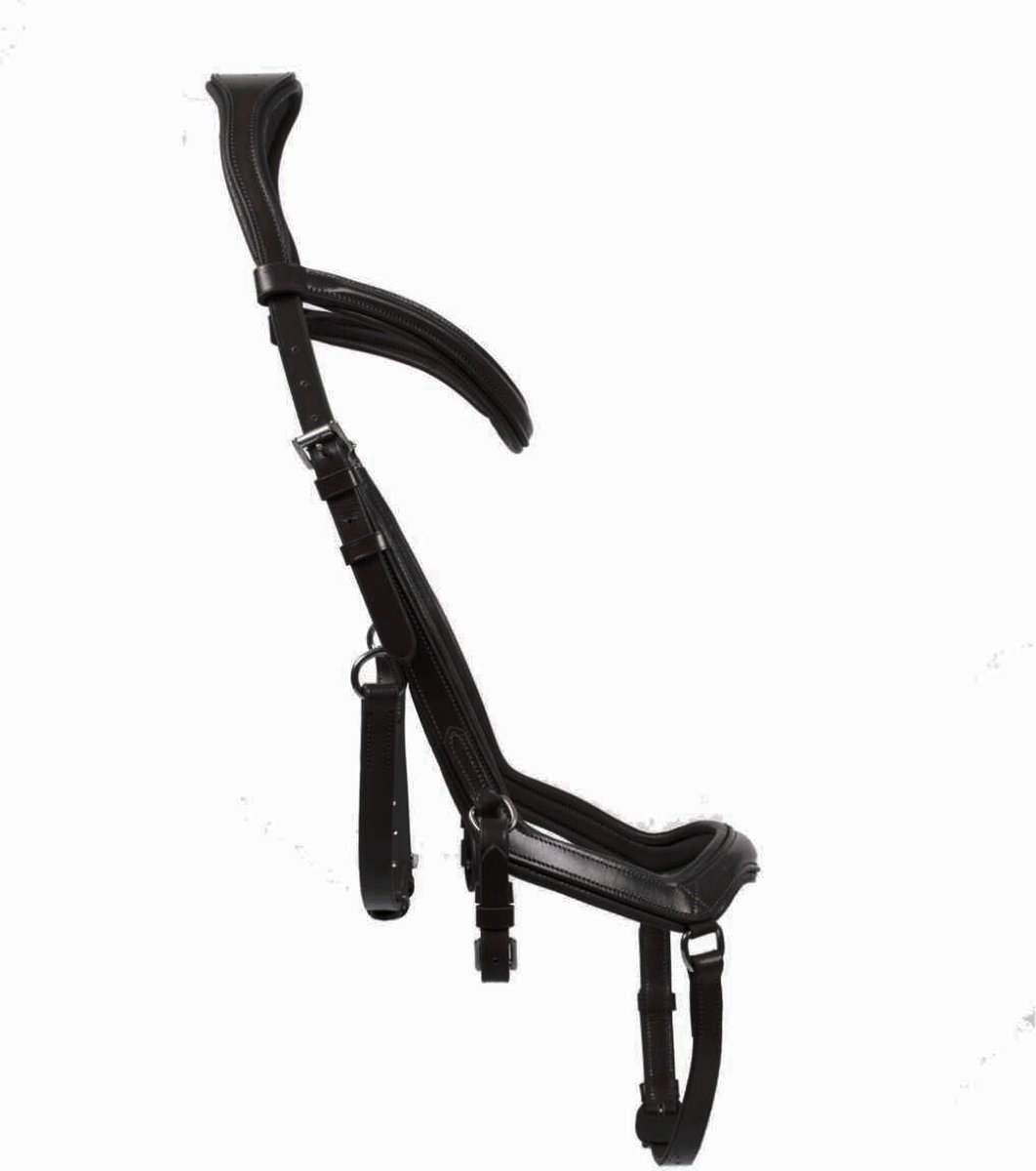 Rossner Freedom Hoofdstel - Maat: Full - Zwart - Leer