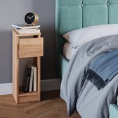 Vicco Table de chevet Enton, Sonoma/Sonoma, 20 x 59,5 cm, Set de 2