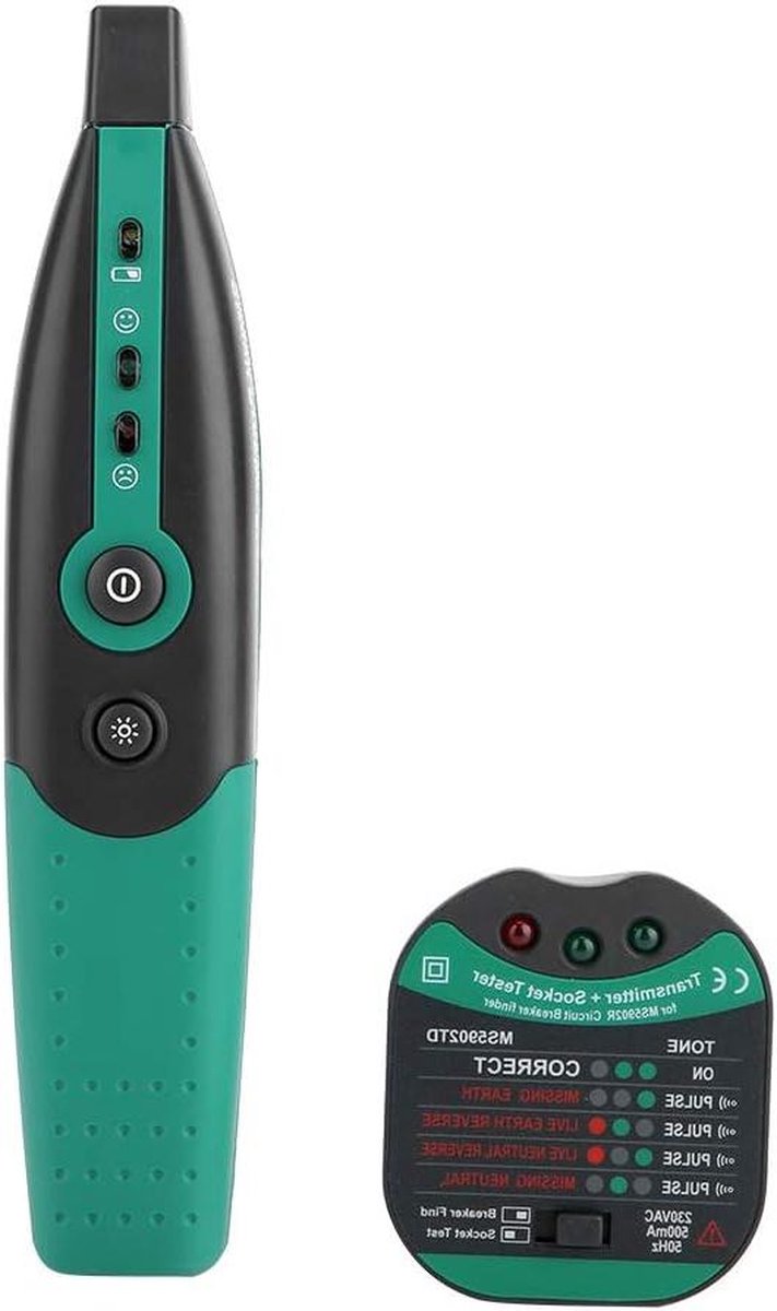 Zoeker voor Stroomonderbrekers, Elektrische Tester met Stopcontacttester en Geluidslichtalarm, Gereedschapsset voor Stopcontactreparatie en Stopcontacttester Stopcontacttester Zoeker voor Stroomonderbrekers, Elektrische Tester met Stopcontacttester en Geluidslichtalarm, Gereedschapsset voor Stopcontactreparatie en Stopcontacttester Stopcontacttester