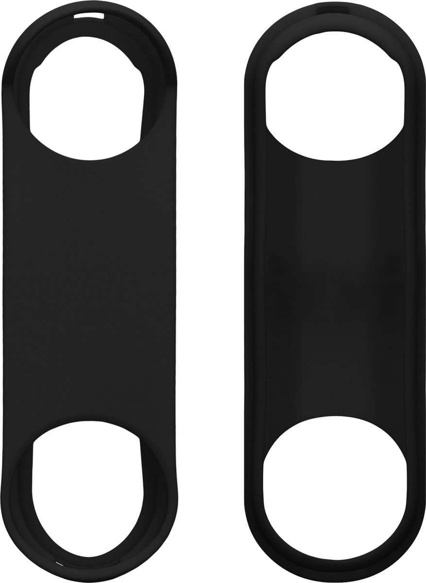 kwmobile hoes voor video deurbel - geschikt voor Google Nest Doorbell - Siliconen case ter bescherming - In zwart – foto 3