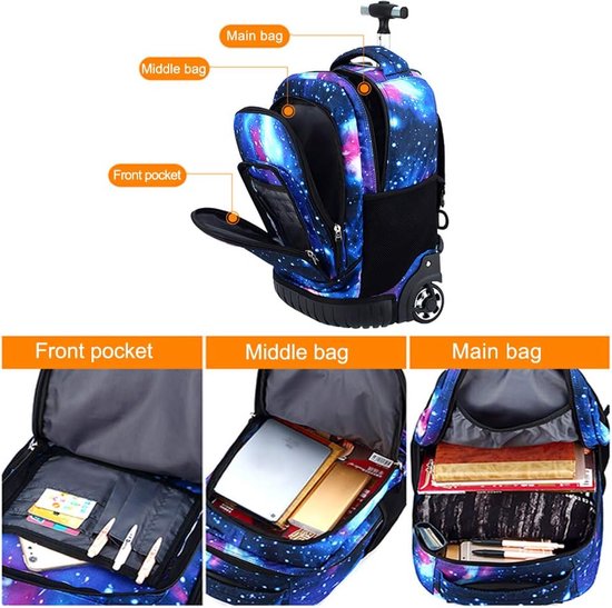 Take2cabin S/M Rugzak met wielen | American Tourister Nederland