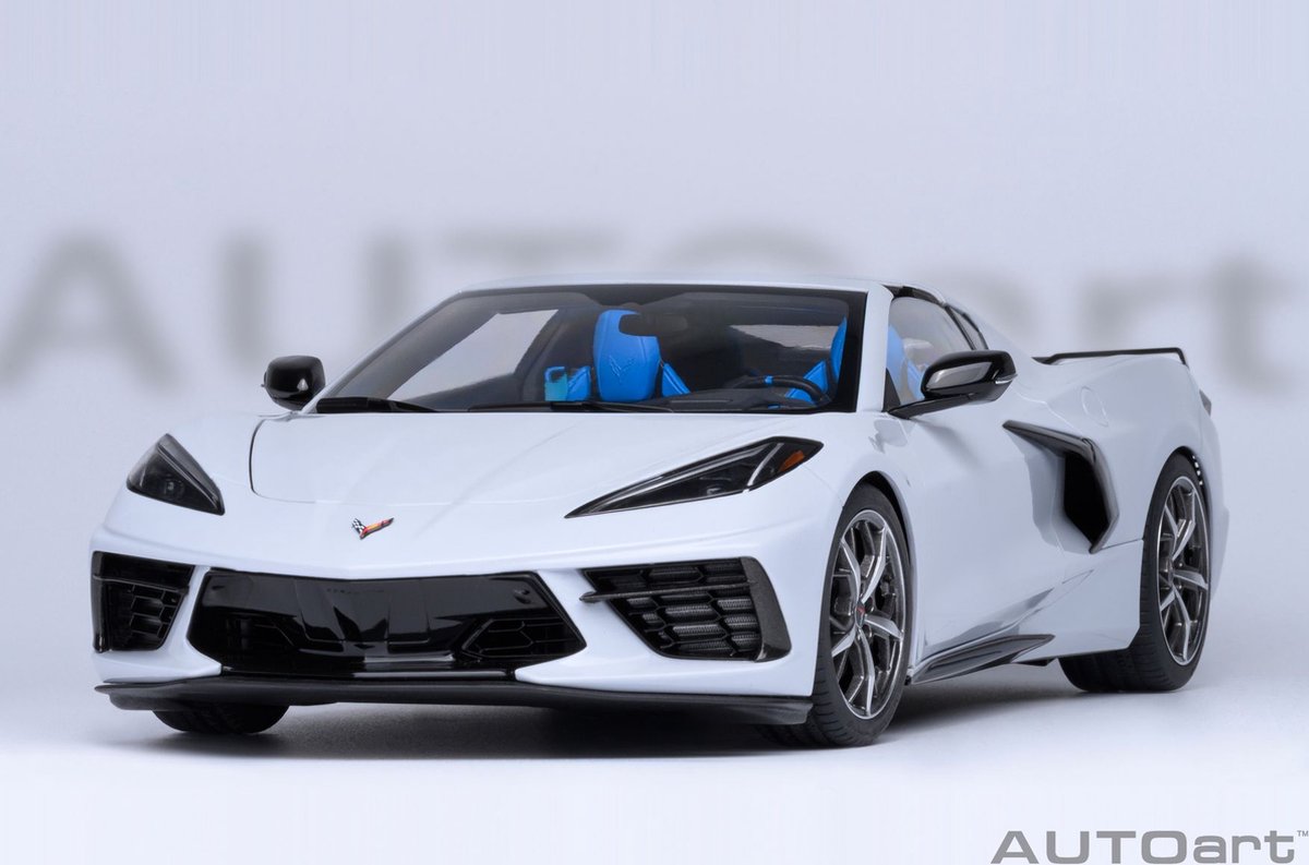 AUTOart 1/18 Chevrolet Corvette C8 Stingray Z51, Ceramic Matrix Grey metallic