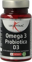 Bol.com Lucovitaal Omega 3 Probiotica D3 Capsules aanbieding