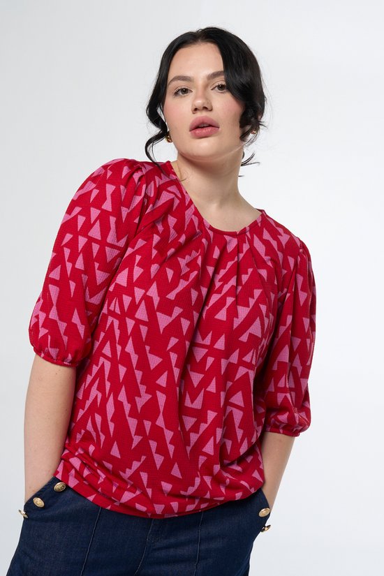 Foto: Ms mode top top met print