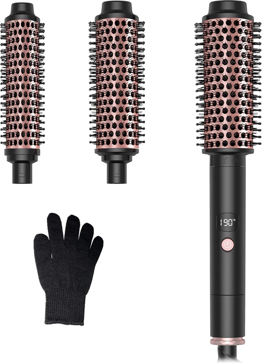 Equivera Hitte Borstel - Warmte Borstel - Hot Brush - Hitteborstel - Keramische Warmteborstel - Warmteborstel