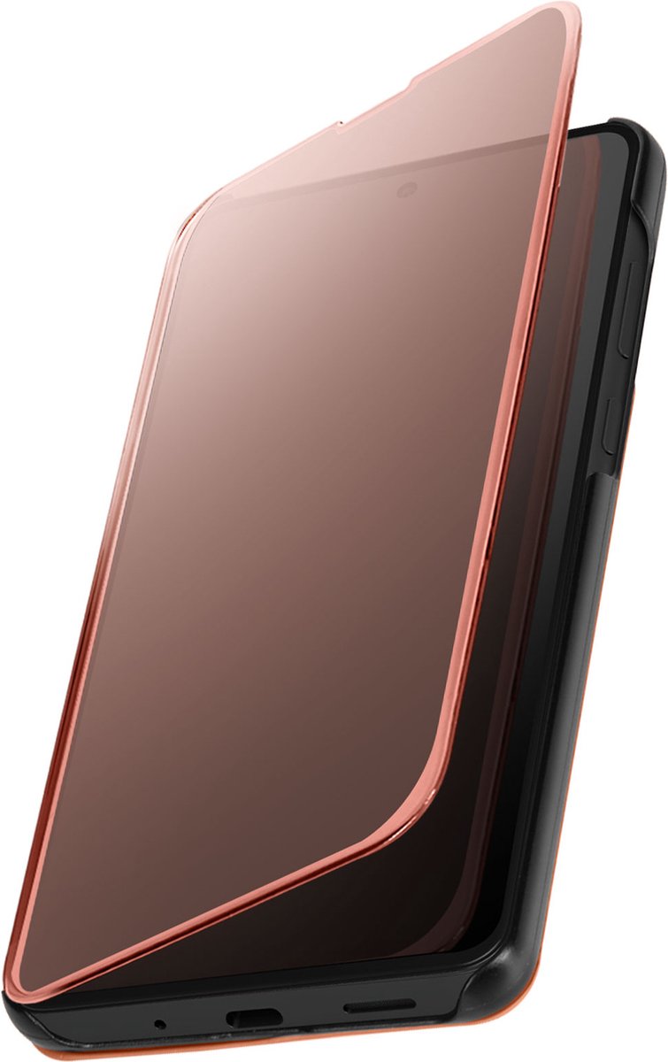 Étui Portefeuille Avizar Pour Samsung Galaxy A25 5G - Clapet, Support Vidéo, Noir, Similicuir