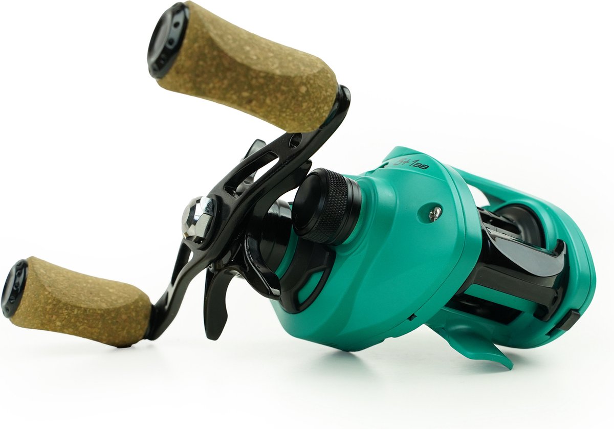 DLT SpinSync LH 301 - Baitcasting Reel - incl. Reserve Spoel - 5+1BB - Baitcastingmolen - Roofvismolen