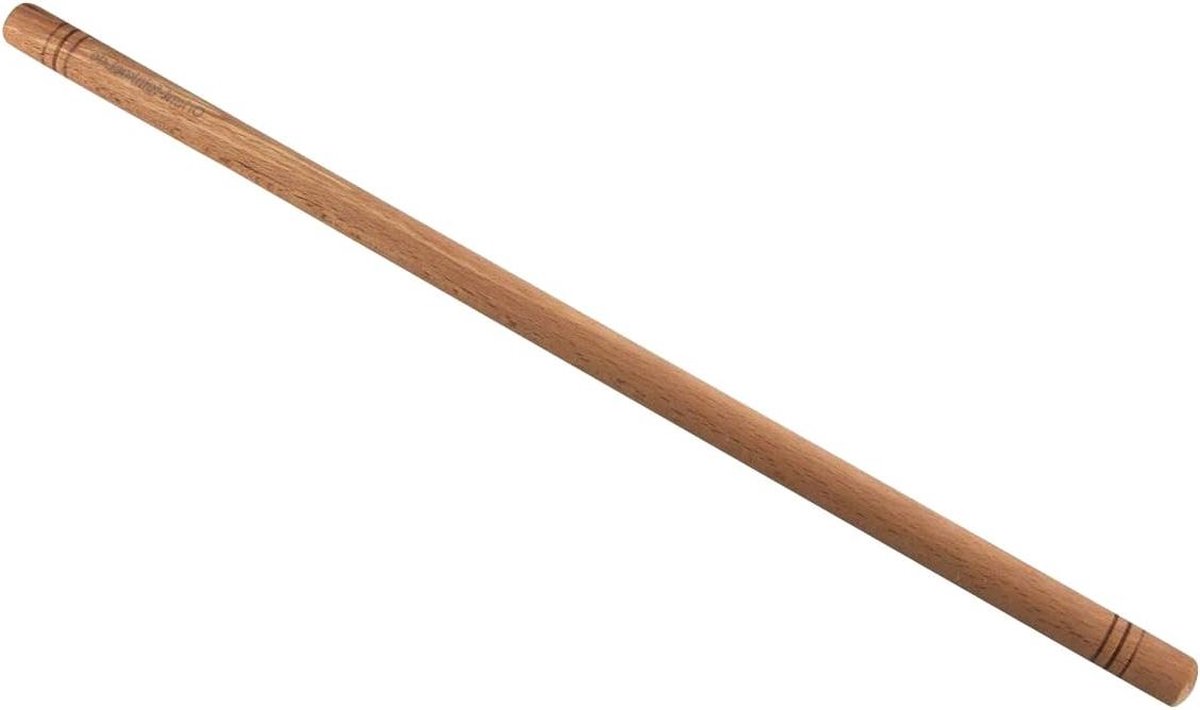 Korte deegroller Oklava Turkse kunst hout 480 x 18 mm
