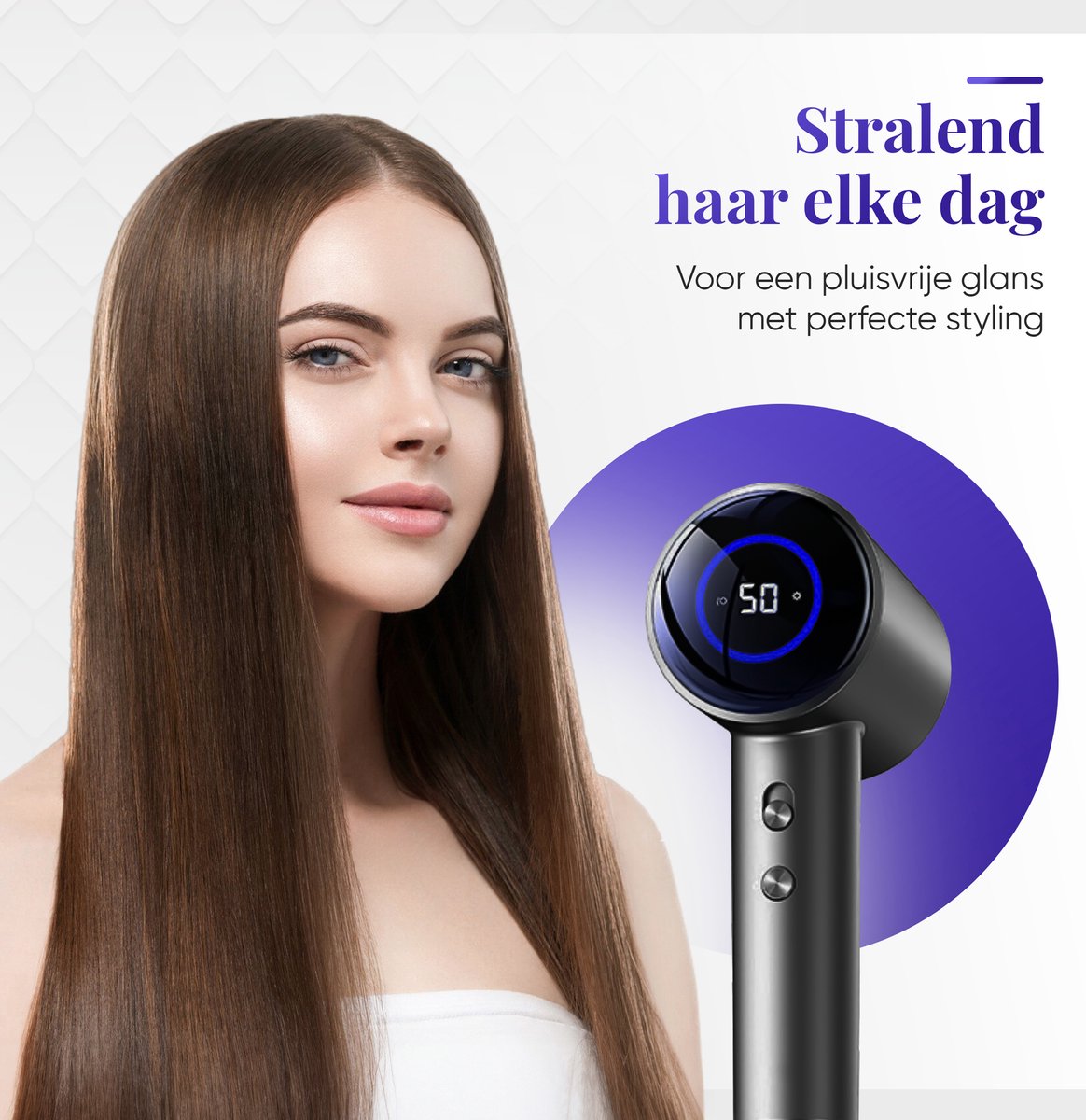 Glisse Prodry - Föhn met diffuser - Krullen - Ionische - afbeelding 3