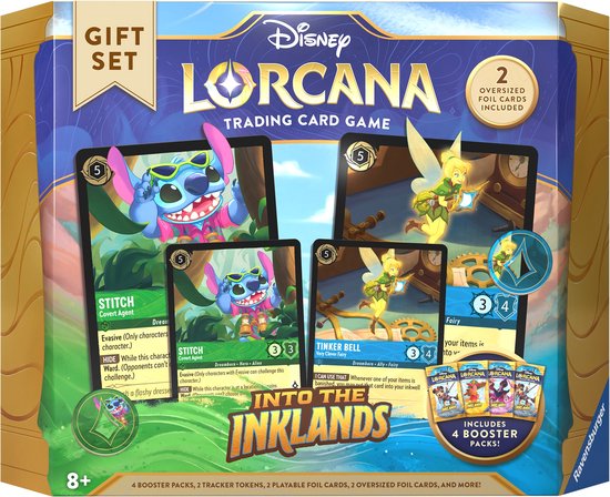 Disney Lorcana TCG: Into the Inklands - Gift Set | Games | bol