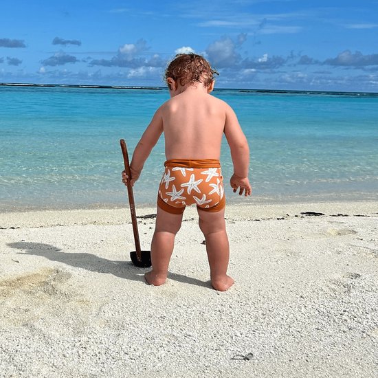 Swim Essentials - zwemluier baby - Sea Stars - Luipaardprint - neopreen van Swim Essentials — afbeelding 5
