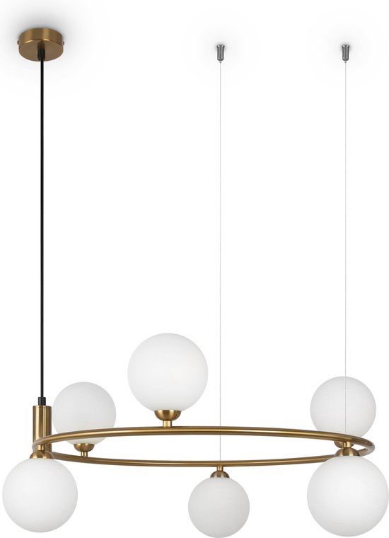 Maytoni - Lampe suspendue Ring - Messing - Ø58