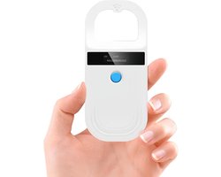 Draagbare ID-scanner voor Dierenchips 1342 KHz 128 Records Gegevensopslag - Microchip Scanner voor Huisdieren - Honden Varkens Dierbeheer .