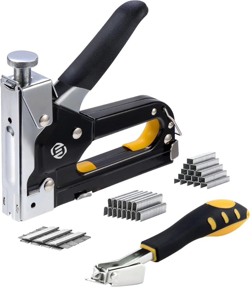 Equivera Nietpistool - Tacker - Niet Pistool - Nietpistool Draadloos