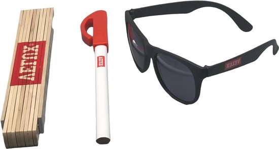 EXPERT Dry Timmermanspotlood, incl. 11 vullingen, met geïntegreerde puntenslijper, navulbare markeerstift met basisstiftset, knutselpotlood voor hout, glas of metaal, potlood bouwplaats