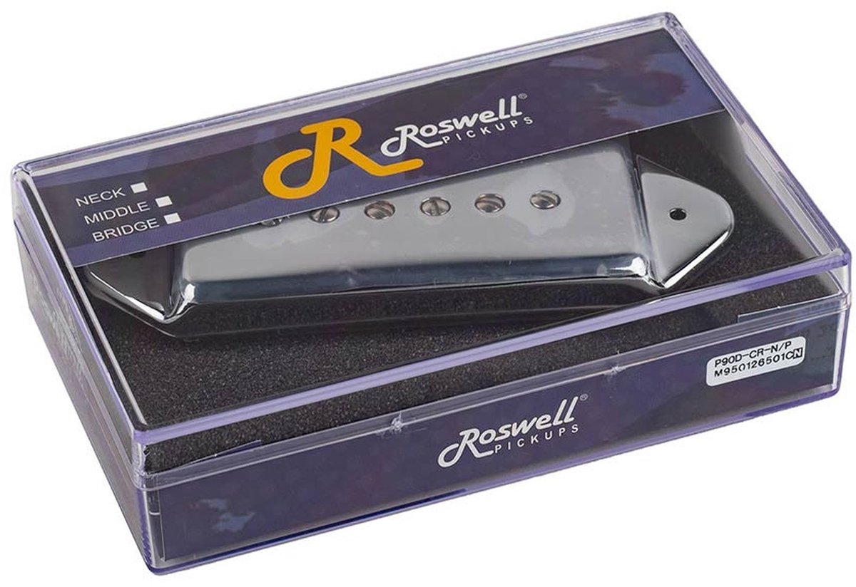 Roswell RP-P90DCRN P90 Enkel Spoel Pickup voor Gewelfde Top Gitaren