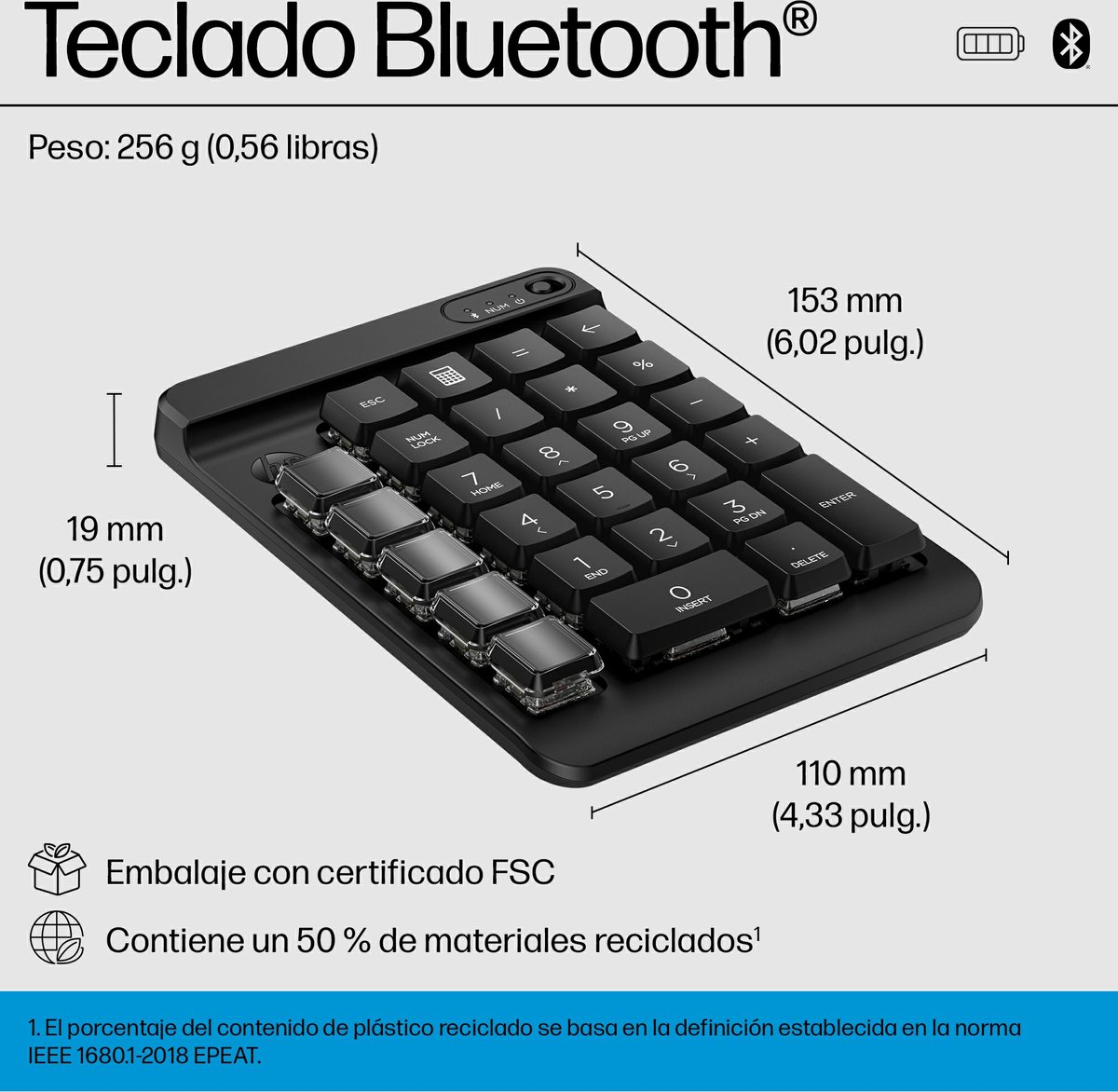 HP 435 Programmable Wireless Keypad