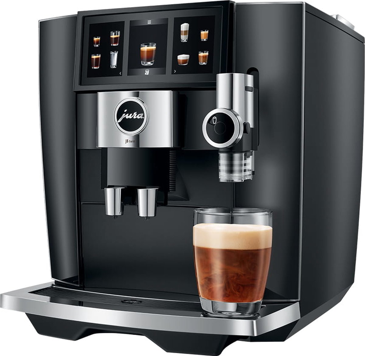 JURA - J8 twin Diamond Black (EA) - Volautomatische - afbeelding 2