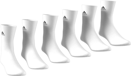 adidas Sportswear Chaussettes matelassées Sportswear (6 paires) - Unisex - Blanc - 43-45