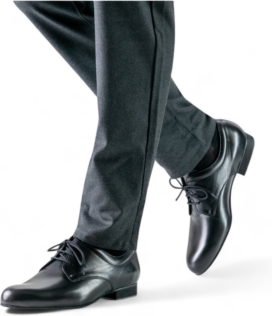 Werner Kern 28012 Arezzo Dansschoenen voor Heren met Klassieke stijl - Zwart nappa lamsleer - Suede zolen - Ballroom, Latin, Salsa, Tango - Werner Kern - Leer - 44 2/3