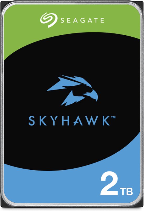 Seagate SkyHawk interne harde schijf 2 TB 256 MB 3.5" SATA III — afbeelding 3